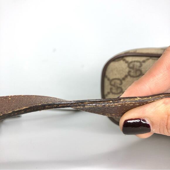 Gucci Ophidia GG Monogram Striped Supreme Small Crossbody Bag - Picture 7 of 15